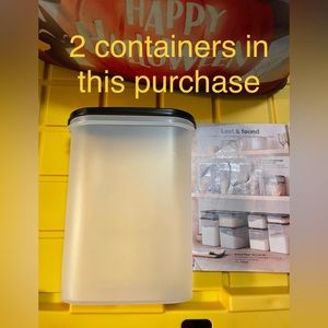 Two Tupperware modular mates Oval 4